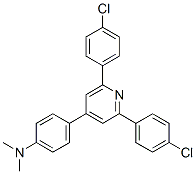 CAS#: 73910-97-1, 4-[2,6-Bis(4-Chlorophenyl)Pyridin-4-Yl]-N,N-Dimethylaniline