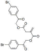 CAS#: 73926-97-3, Bis[2-(4-Bromophenyl)-2-Oxoethyl] 2-Methylidenebutanedioate