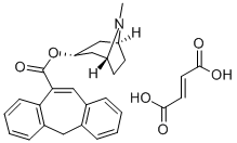 CAS#: 73927-65-8, 3-alpha-Tropanyl 5H-Dibenzo(a,d)Cyclohepten-10-Carboxylate Hydrogen Fumarate