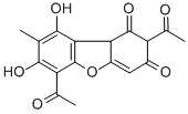 CAS#: 73927-68-1, 2,6-Diacetyl-7,9-Dihydroxy-8-Methyldibenzofuran-1,3(2H,9bH)-Dione