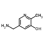 CAS#: 739301-06-5, 5-(Aminomethyl)-2-methyl-3-pyridinol