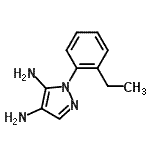 CAS#: 739364-20-6, 1-(2-Ethylphenyl)-1H-pyrazole-4,5-diamine