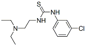 CAS 登录号：73953-70-5， 3-(3-氯苯基)-1-(2-二乙基氨基乙基)硫脲