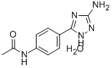 CAS#: 73953-88-5, N-[4-(5-Amino-2H-1,2,4-Triazol-3-Yl)Phenyl]Acetamide Hydrate