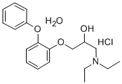 CAS#: 73972-51-7, 1-Diethylamino-3-(2-Phenoxyphenoxy)Propan-2-Ol Hydrate Dihydrochloride