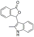 CAS 登录号：73973-01-0， 3-(2-甲基-1H-吲哚-3-基)-3H-2-苯并呋喃-1-酮