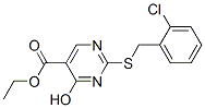 CAS#: 7400-03-5, Ethyl 2-[(2-Chlorobenzyl)Sulfanyl]-4-Hydroxy-5-Pyrimidinecarboxylate