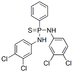 CAS 登录号：7400-75-1， 二(3,4-二氯苯基氨基)苯基膦硫醚