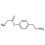 CAS#: 740027-02-5, 4-(2-Aminoethyl)phenyl propionate