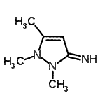 CAS#: 740032-69-3, 1,2,5-Trimethyl-1,2-dihydro-3H-pyrazol-3-imine
