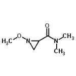 CAS#: 74016-51-6, 1-methoxy-N,N-dimethyl-aziridine-2-carboxamide