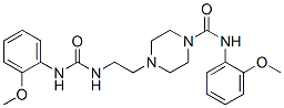 CAS#: 7403-63-6, N-(2-Methoxyphenyl)-4-[2-[(2-Methoxyphenyl)Carbamoylamino]Ethyl]Piperazine-1-Carboxamide