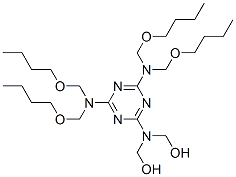 CAS#: 74037-60-8, [[4,6-Bis(Bis(Butoxymethyl)Amino)-1,3,5-Triazin-2-Yl]-(Hydroxymethyl)Amino]Methanol