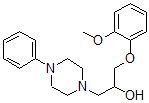 CAS#: 74037-84-6, 1-(2-Methoxyphenoxy)-3-(4-Phenylpiperazin-1-Yl)Propan-2-Ol