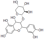 CAS#: 74046-15-4, 2-(3,4-Dihydroxyphenyl)-3-[(2S,3R,4S,5S)-3,4,5-Trihydroxyoxan-2-Yl]Oxychroman-4,5,7-Triol