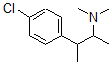 CAS#: 74051-06-2, 3-(4-Chlorophenyl)-N,N-Dimethylbutan-2-Amine