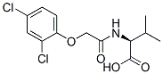 CAS 登录号：7407-66-1， N-[(2,4-二氯苯氧基)乙酰基]-L-缬氨酸