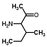 CAS 登录号：740742-94-3， 3-氨基-4-甲基-己烷-2-酮
