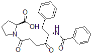 CAS#: 74075-33-5, (2S)-1-[(5S)-5-(Benzoylamino)-4-Oxo-6-Phenylhexanoyl]Pyrrolidine-2-Carboxylic Acid