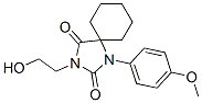 CAS#: 741-39-9, 3-(2-Hydroxyethyl)-1-(p-Methoxyphenyl)-1,3-Diazaspiro[4.5]Decane-2,4-Dione