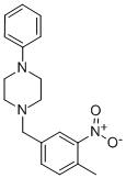 CAS#: 74101-69-2, 1-[(4-Methyl-3-Nitrophenyl)Methyl]-4-Phenylpiperazine