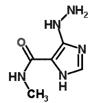 CAS#: 741206-64-4, 4-Hydrazino-N-methyl-1H-imidazole-5-carboxamide