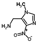 CAS#: 741235-38-1, 1-(1-Methyl-4-nitro-1H-imidazol-5-yl)methanamine