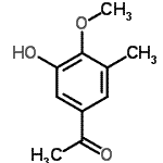 CAS#: 741264-99-3, 1-(3-Hydroxy-4-methoxy-5-methylphenyl)ethanone