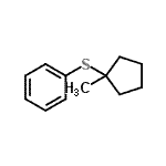 CAS#: 741269-79-4, [(1-Methylcyclopentyl)sulfanyl]benzene