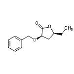 CAS#: 741290-36-8, (3R,5S)-3-(Benzyloxy)-5-ethyldihydro-2(3H)-furanone