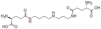 CAS#: 74141-51-8, (2S)-2-Amino-5-[4-[3-[[(4S)-4-Amino-5-Hydroxy-5-Oxopentanoyl]Amino]Propylamino]Butylamino]-5-Oxopentanoic Acid
