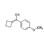 CAS#: 741653-53-2, Cyclobutylidene(4-methoxyphenyl)methanol