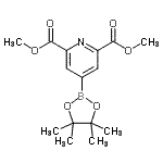 CAS#: 741709-66-0, Dimethyl 4-(4,4,5,5-tetramethyl-1,3,2-dioxaborolan-2-yl)-2,6-pyridinedicarboxylate