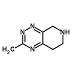 CAS#: 741737-32-6, 3-Methyl-5,6,7,8-tetrahydropyrido[4,3-e][1,2,4]triazine