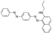CAS 登录号:74186-15-5, 1-(4-苯基偶氮苯基)偶氮-N-丙基萘-2-胺