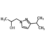 CAS#: 742096-95-3, 1-(3-Isopropyl-1H-pyrazol-1-yl)-2-propanol