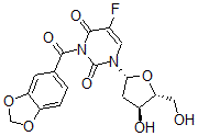 CAS#: 74234-11-0, 3-(1,3-Benzodioxole-5-Carbonyl)-5-Fluoro-1-[(2R,4S,5R)-4-Hydroxy-5-(Hydroxymethyl)Oxolan-2-Yl]Pyrimidine-2,4-Dione