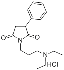 CAS#: 74247-11-3, 1-(3-Diethylaminopropyl)-3-Phenylpyrrolidine-2,5-Dione Hydrochloride