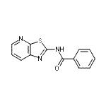 CAS#: 742640-87-5, N-([1,3]Thiazolo[5,4-b]pyridin-2-yl)benzamide