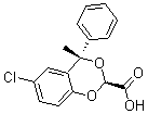 CAS#: 74271-48-0, cis-6-Chloro-4-Methyl-4-Phenyl-4H-1,3-Benzodioxin-2-Carboxylicacid