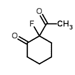 CAS#: 74279-75-7, 2-Acetyl-2-fluorocyclohexanone