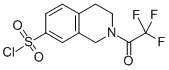 CAS#: 74291-57-9, 1,2,3,4-Tetrahydro-2-(Trifluoroacetyl)Isoquinoline-7-Sulfonyl Chloride