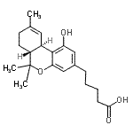 CAS#: 74333-70-3, 5-[(6aR,10aR)-1-Hydroxy-6,6,9-trimethyl-6a,7,8,10a-tetrahydro-6H-benzo[c]chromen-3-yl]pentanoic acid