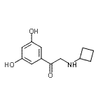 CAS#: 743365-24-4, 2-(Cyclobutylamino)-1-(3,5-dihydroxyphenyl)ethanone