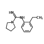CAS#: 743378-72-5, N-(2-Ethylphenyl)-1-pyrrolidinecarboximidamide