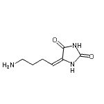 CAS#: 743388-41-2, (5E)-5-(4-Aminobutylidene)-2,4-imidazolidinedione