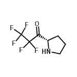 CAS#: 743394-86-7, 2,2,3,3,3-Pentafluoro-1-[(2S)-2-pyrrolidinyl]-1-propanone