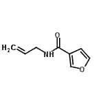 CAS#: 743420-68-0, N-Allyl-3-furamide