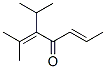 CAS 登录号：74402-67-8， (5E)-2-甲基-3-丙-2-基庚-2,5-二烯-4-酮