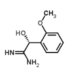 CAS 登录号：744133-89-9， (2R)-2-羟基-2-(2-甲氧基苯基)乙脒